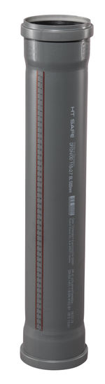 Tubo H-H PP Ostendorf/Crearplast-HT Safe, DN/OD 110 mm. Longitud 500 mm